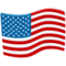 United States emoji on Messenger